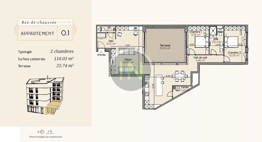 Wohnung in Luxembourg, Foto 5