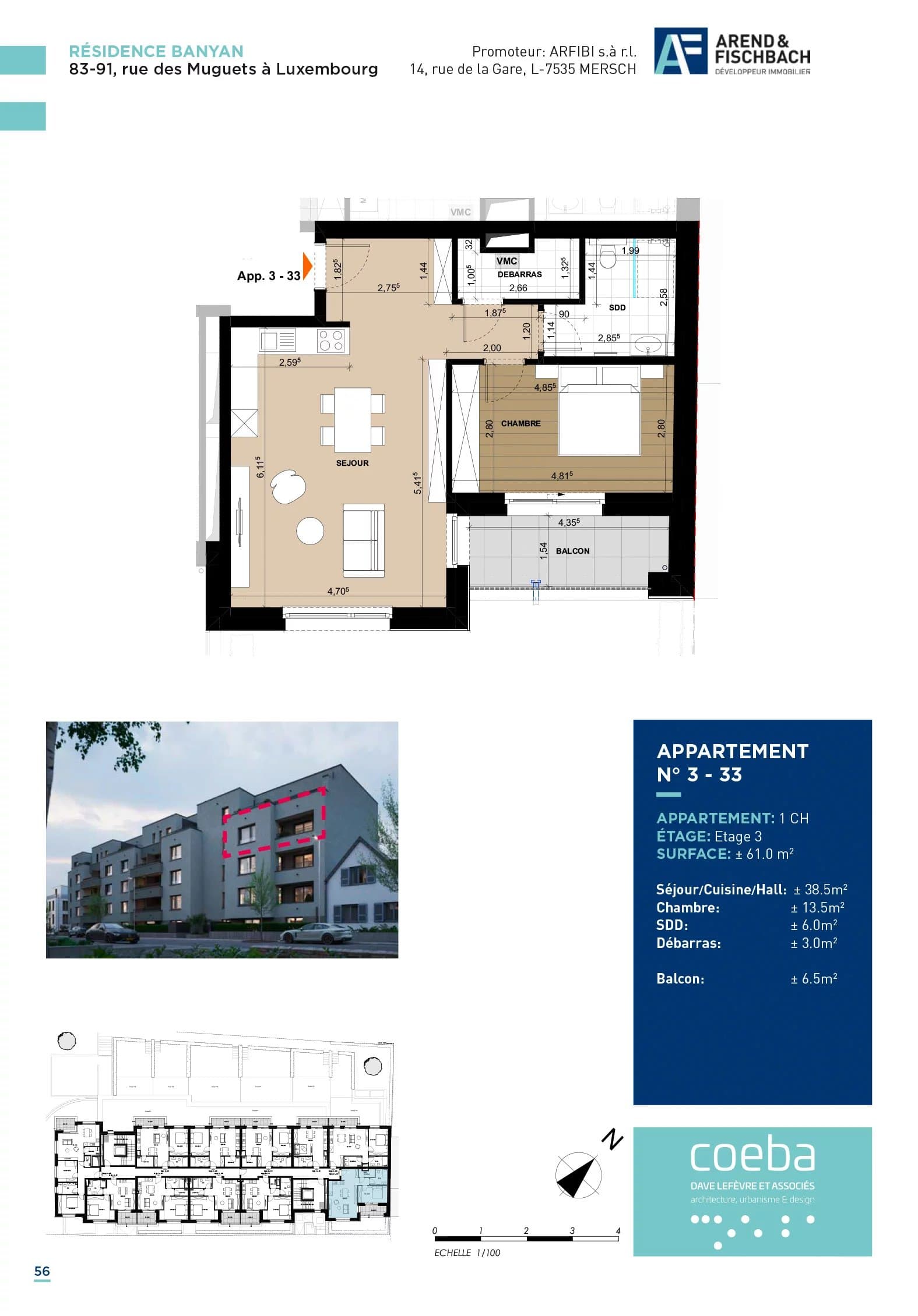 Wohnung in Luxembourg, Foto 2
