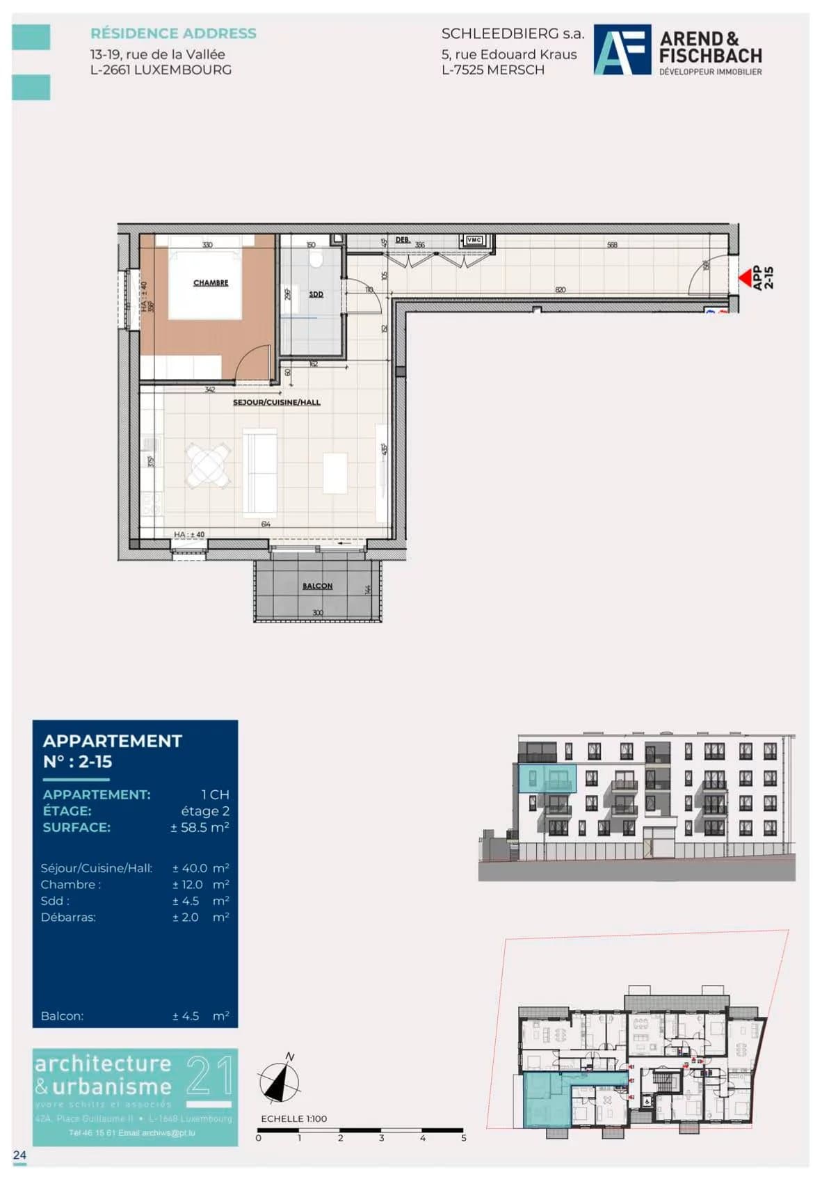 Apartment in Luxembourg, photo 2