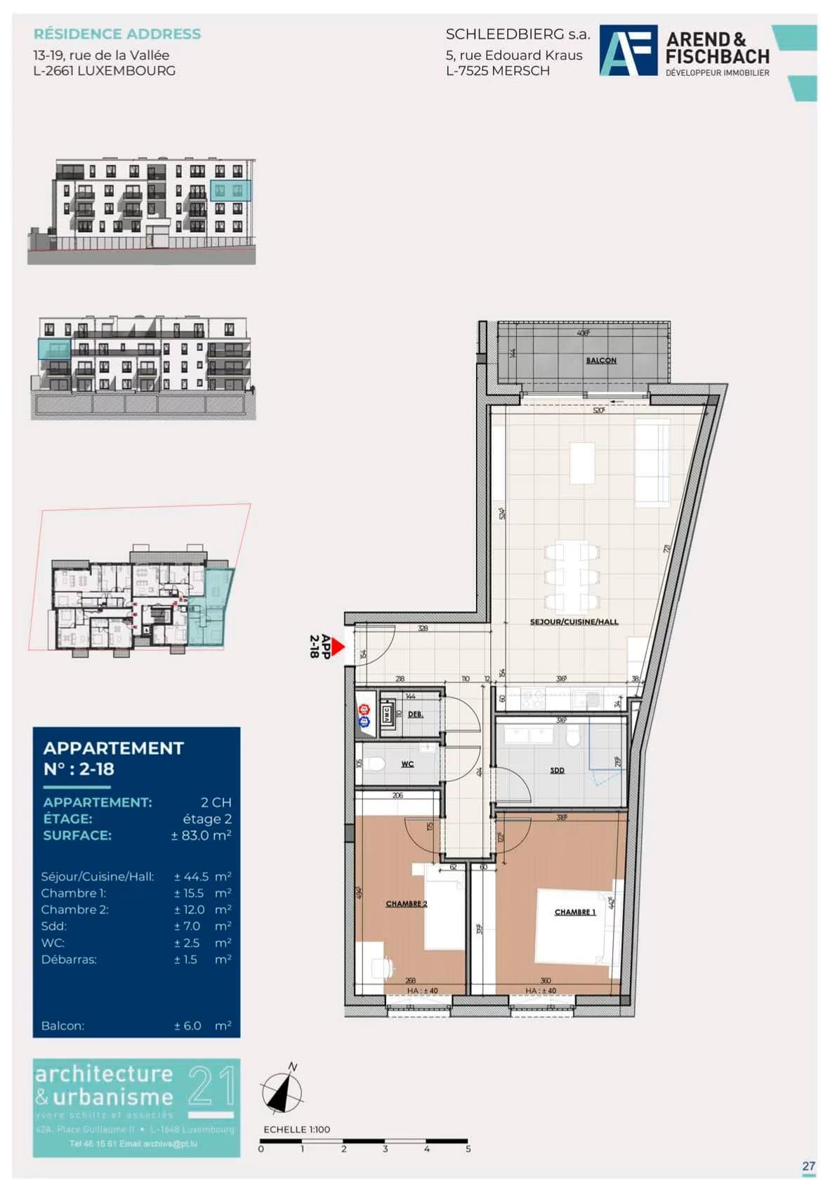Wohnung in Luxembourg, Foto 2