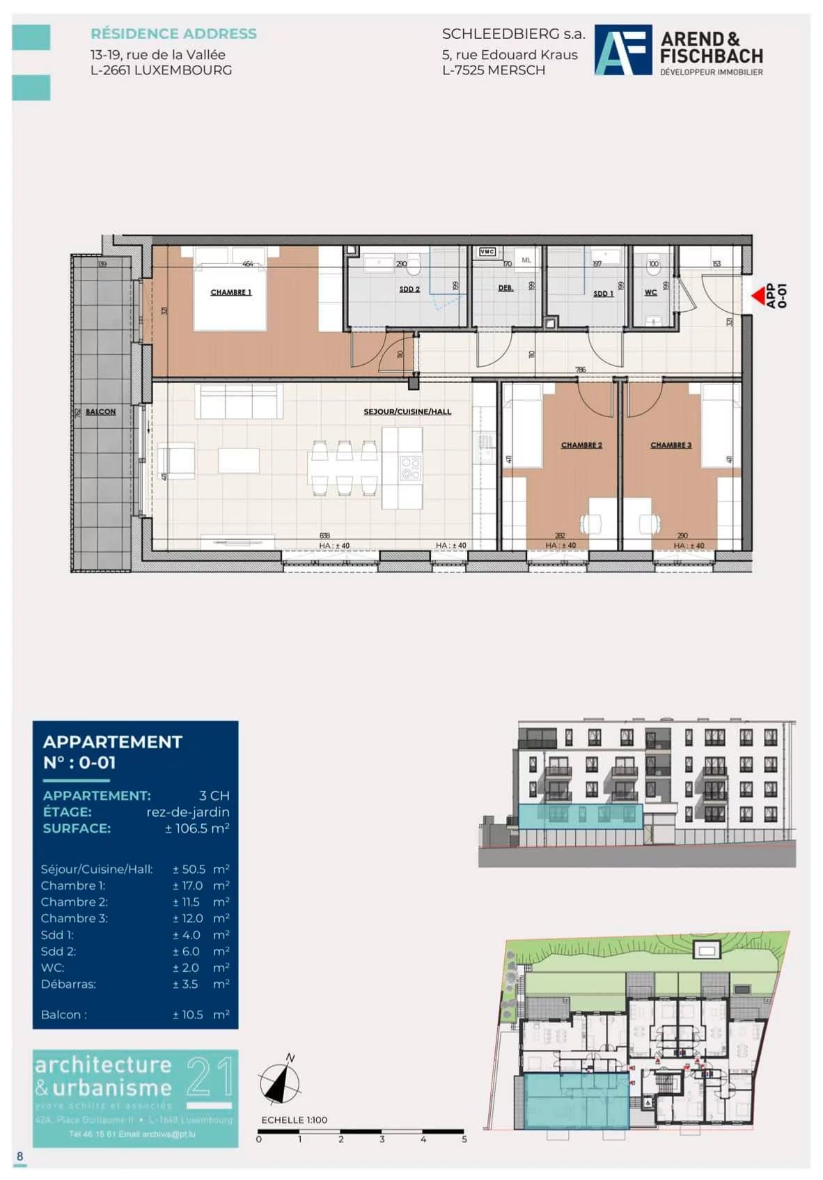 Wohnung in Luxembourg, Foto 2