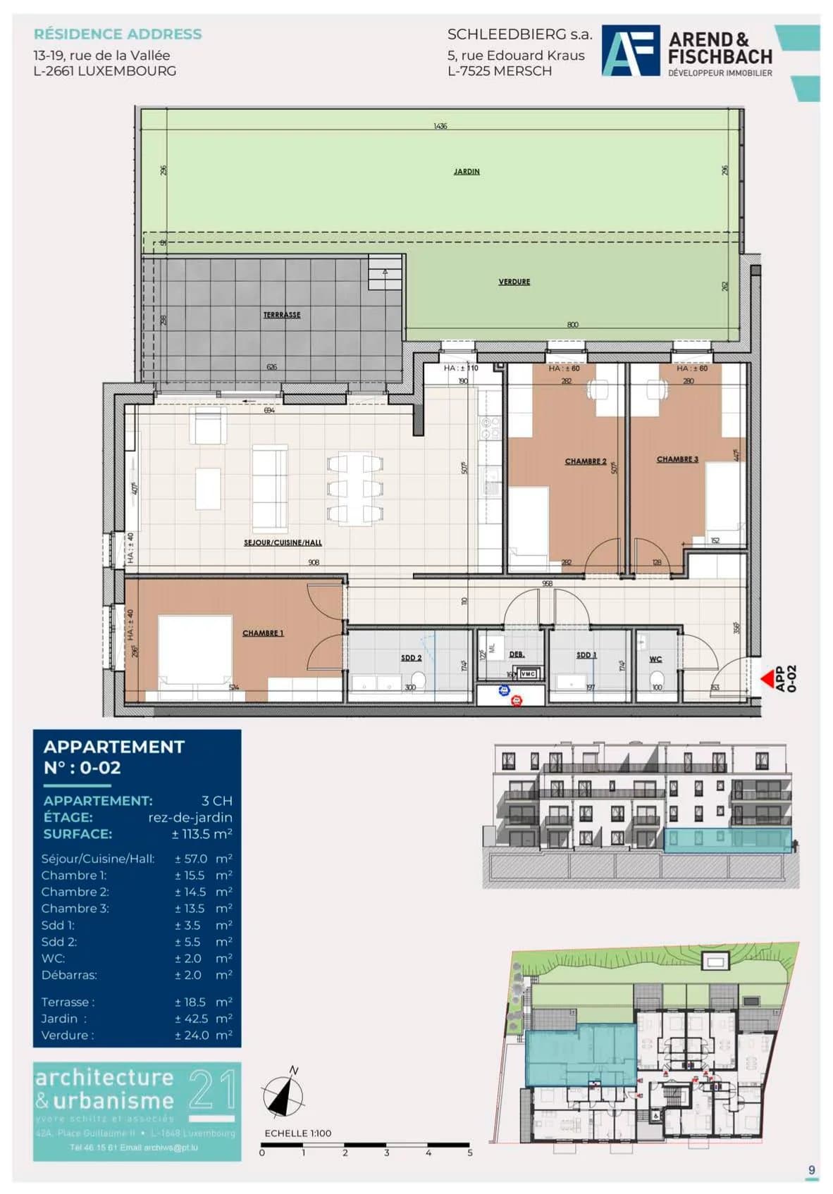 Wohnung in Luxembourg, Foto 2