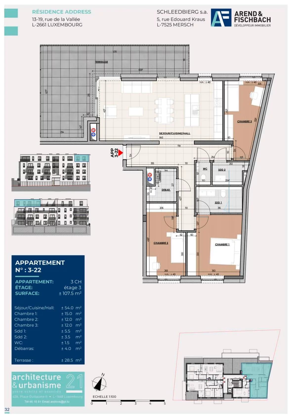 Wohnung in Luxembourg, Foto 2