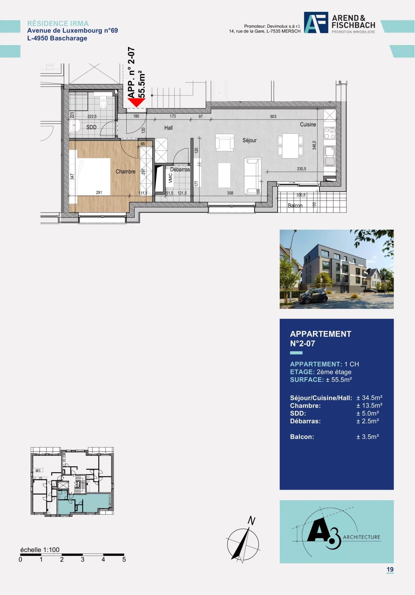 Wohnung in Bascharage, Foto 2