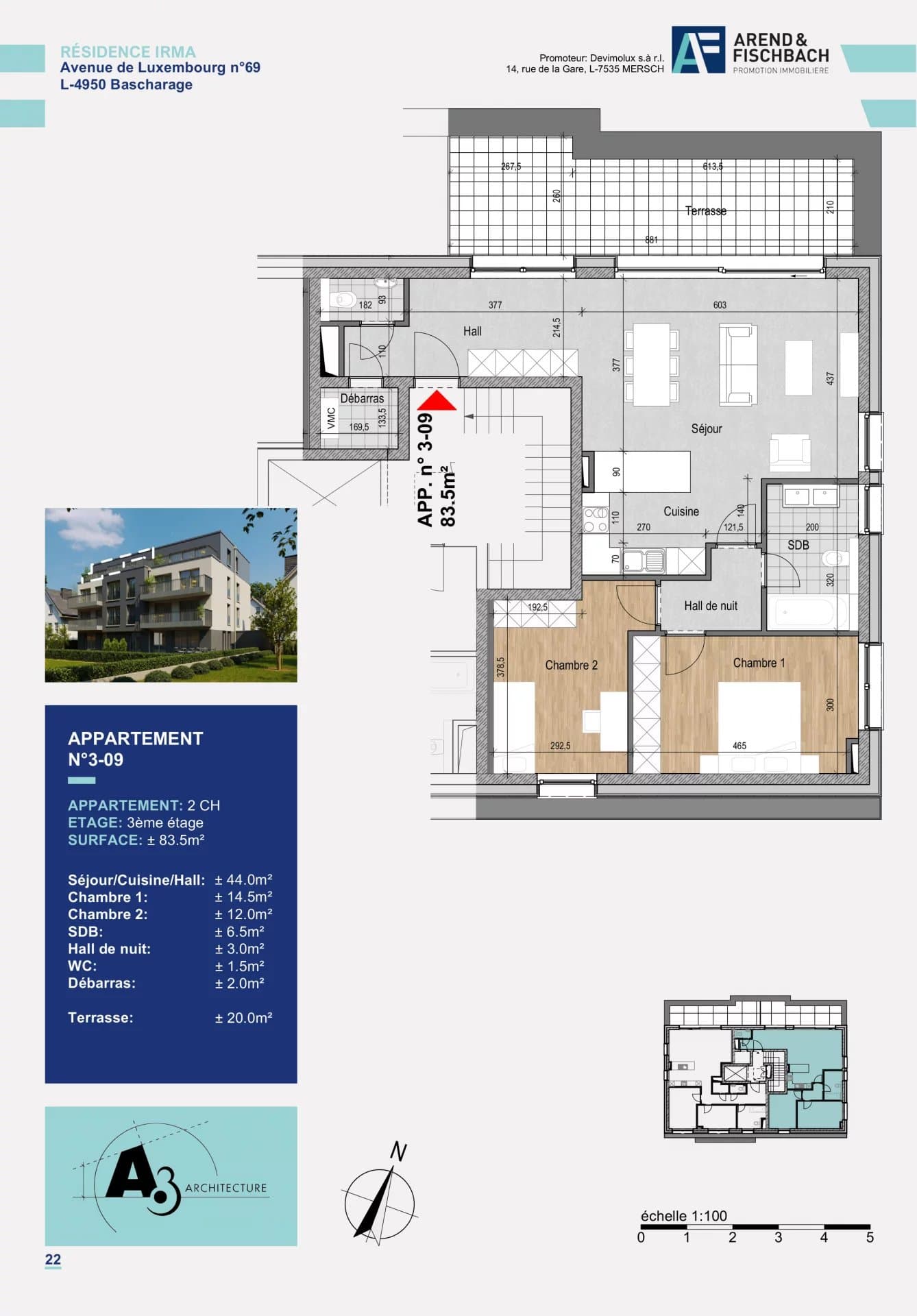 Wohnung in Bascharage, Foto 1