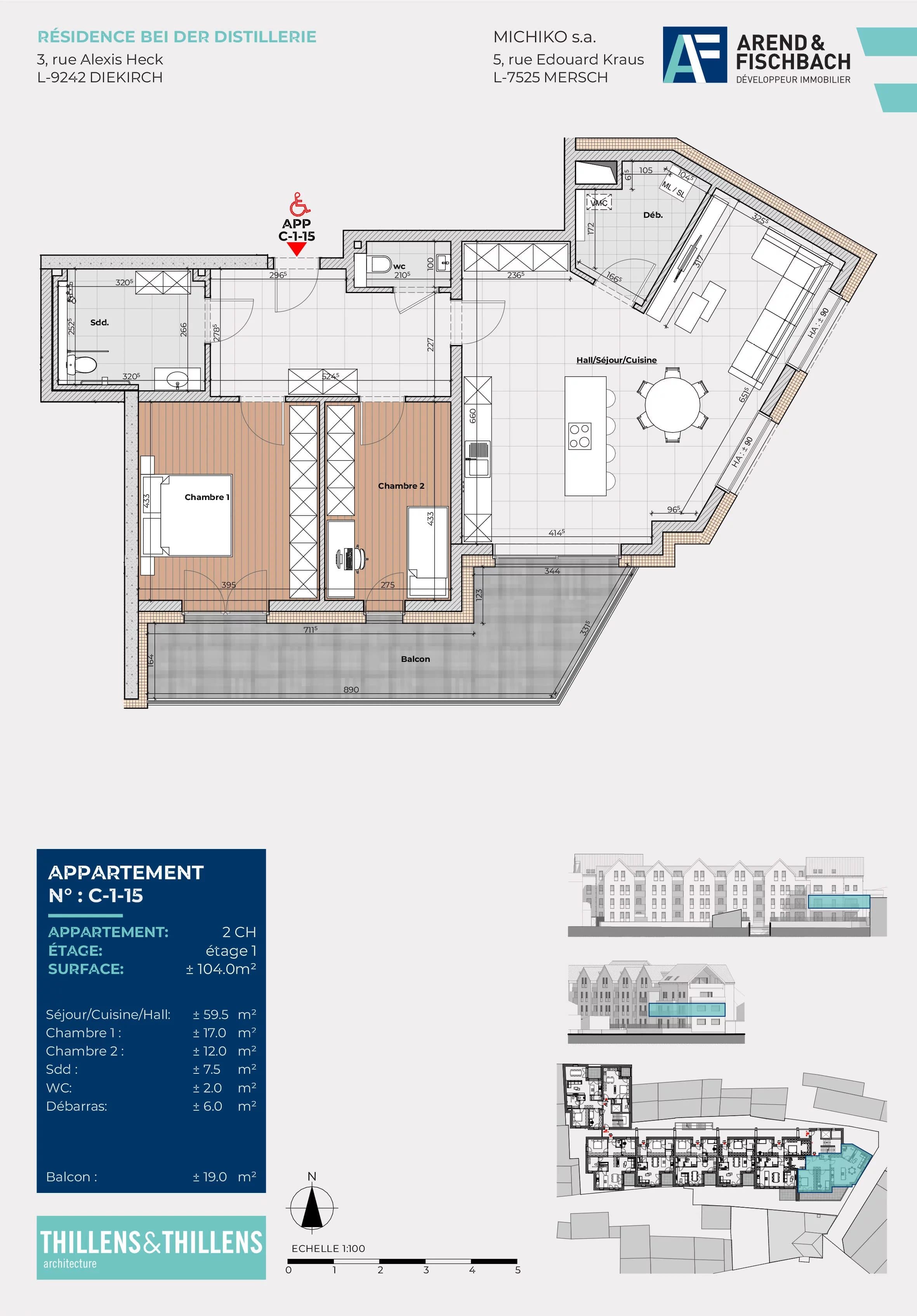 Wohnung in Diekirch, Foto 1