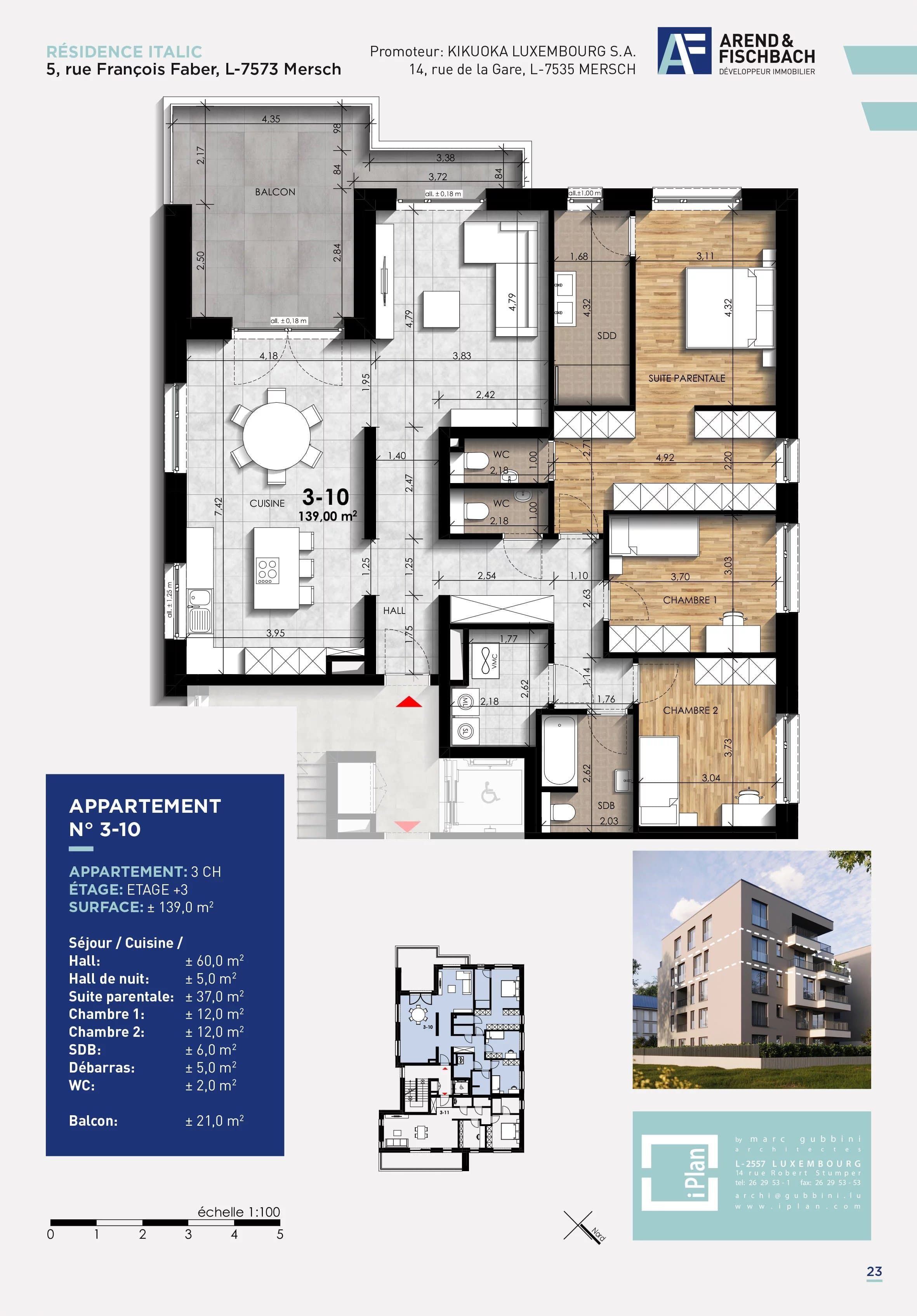Wohnung in Mersch, Foto 1