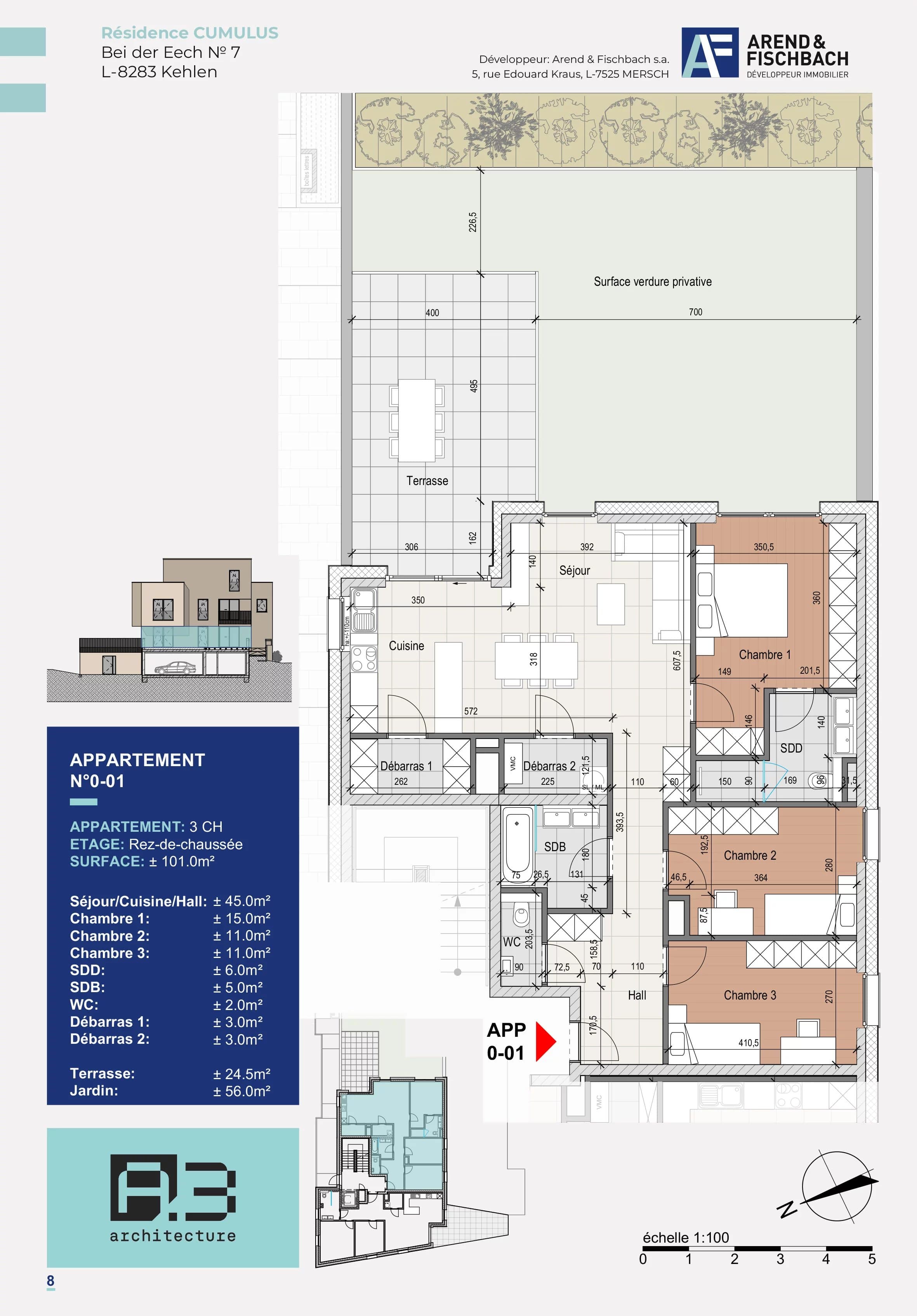 Apartment in Kehlen, photo 2