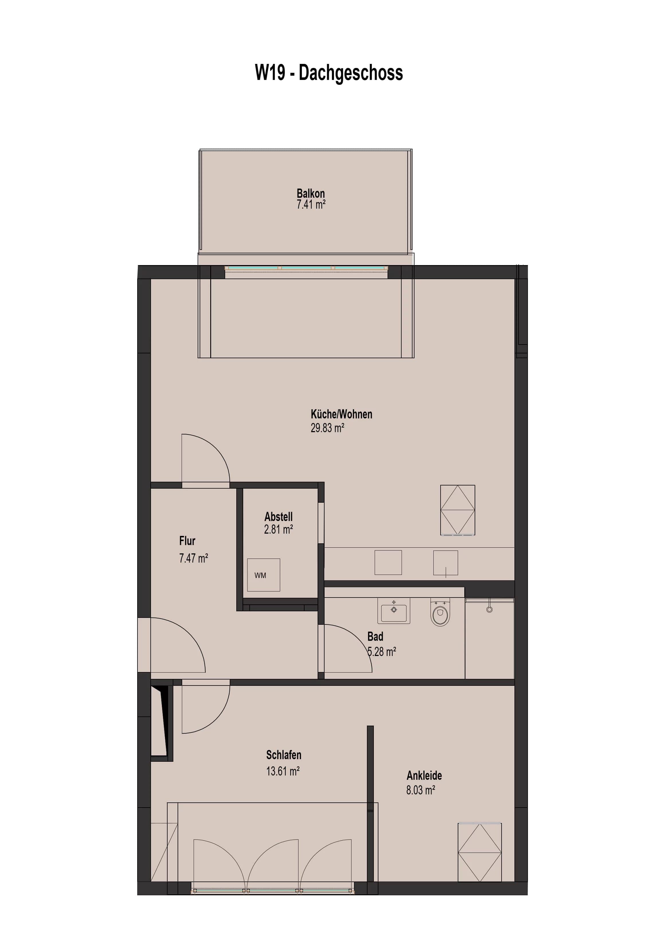 Wohnung in Echternach, Foto 2