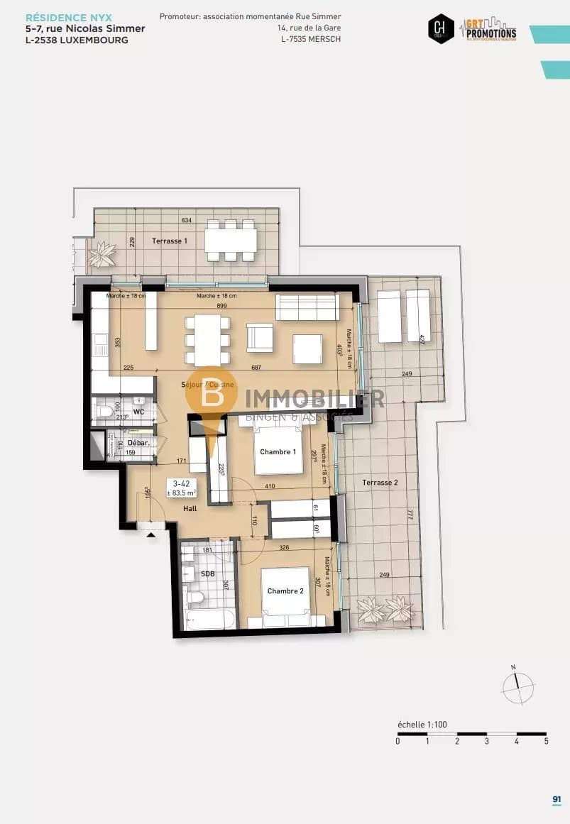 Wohnung in Luxembourg, Foto 1
