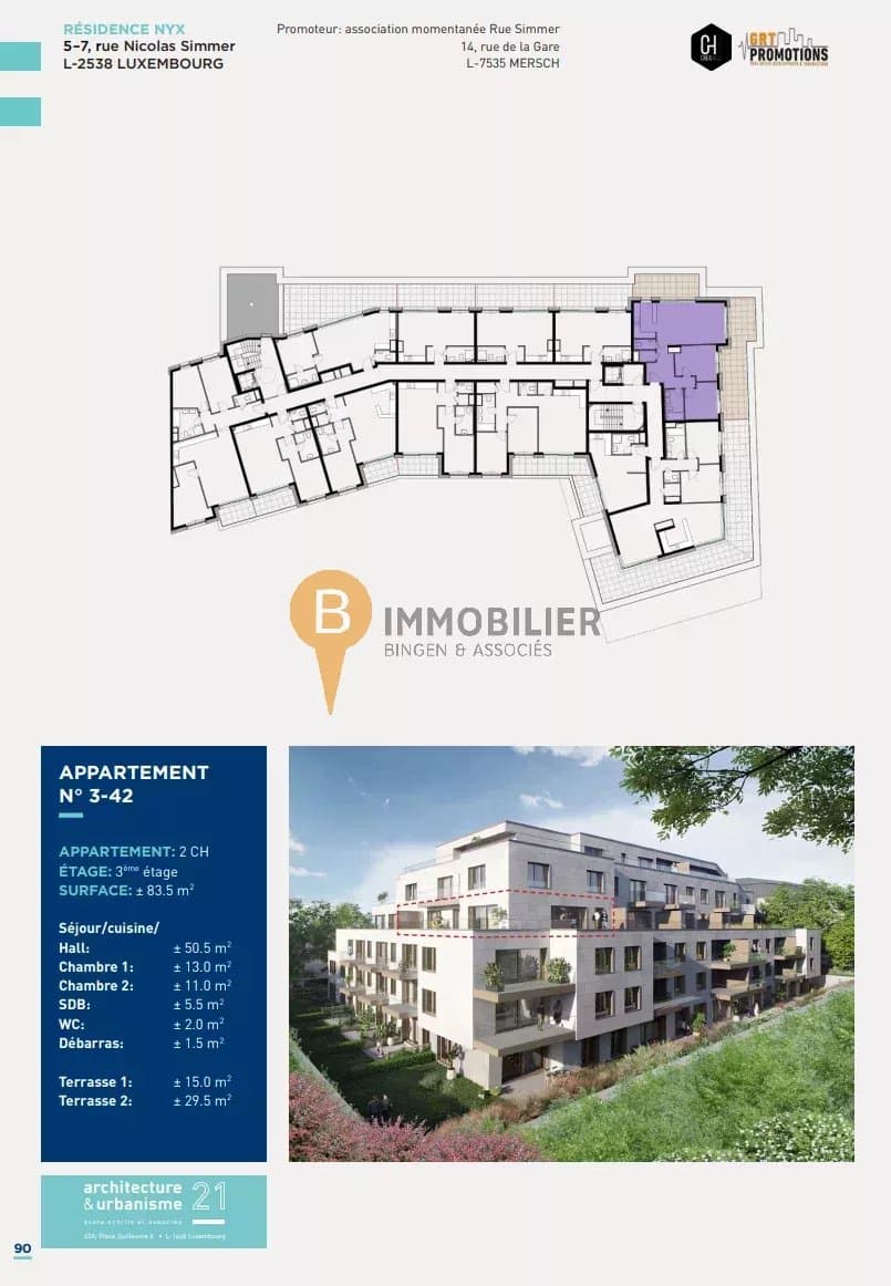 Wohnung in Luxembourg, Foto 2