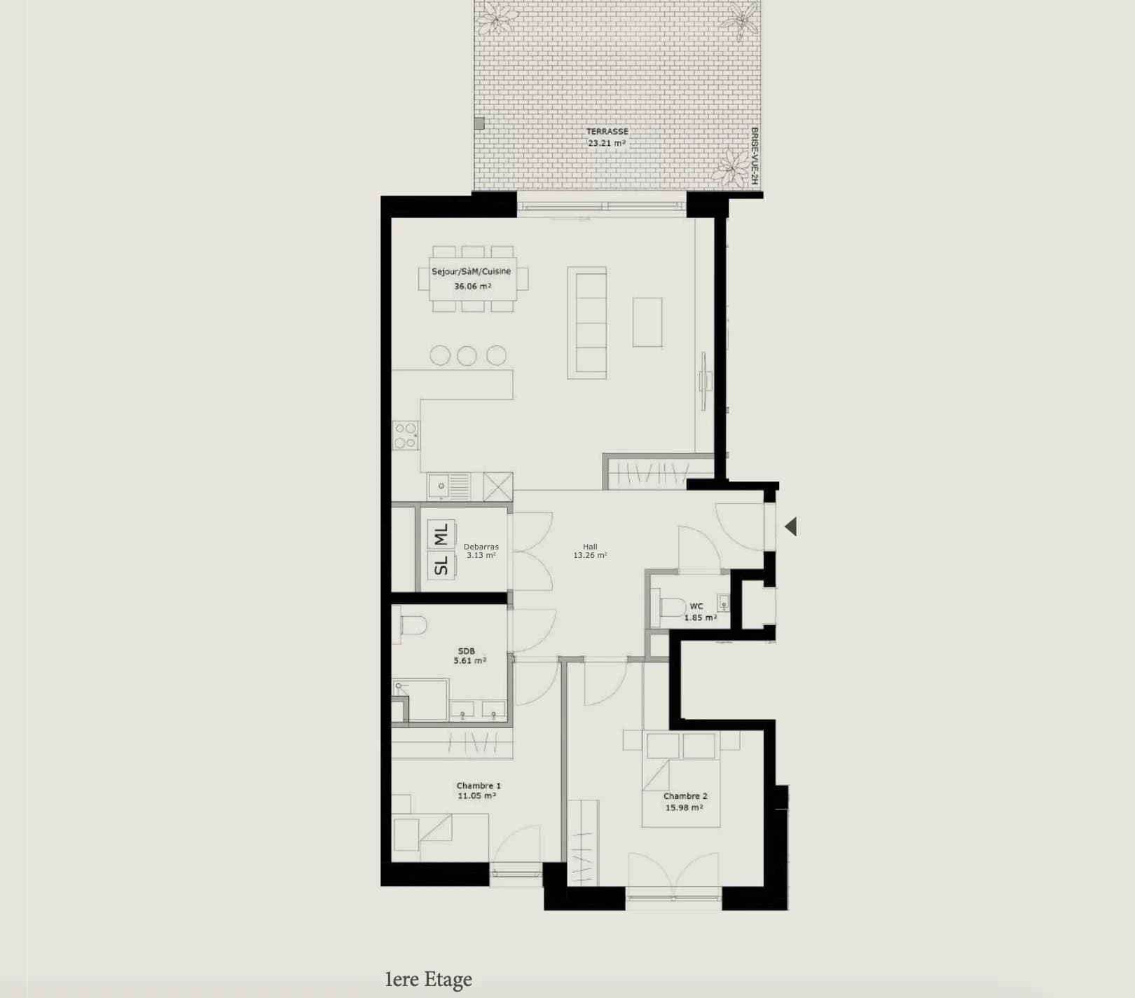 Apartment in Schuttrange, photo 2