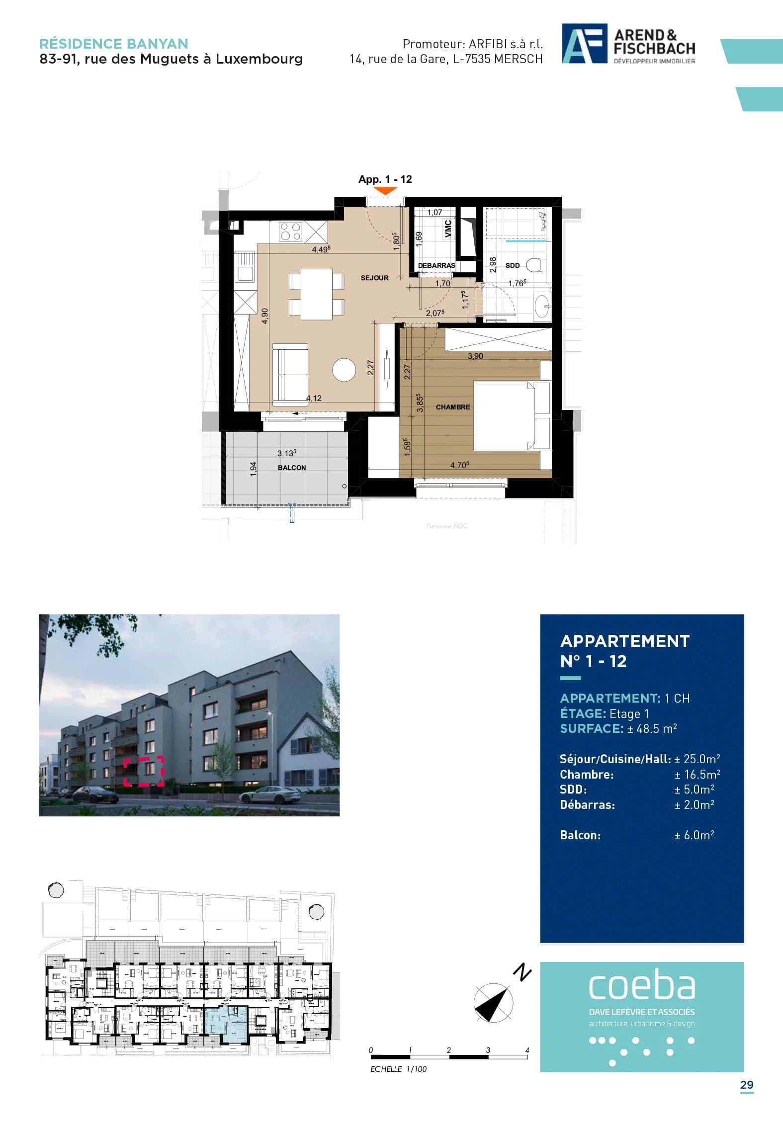 Wohnung in Luxembourg, Foto 3